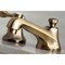 Kingston Brass KS4463TAL Tudor 8" Widespread Bathroom Faucet, Antique Brass KS4463TAL - alternate 3